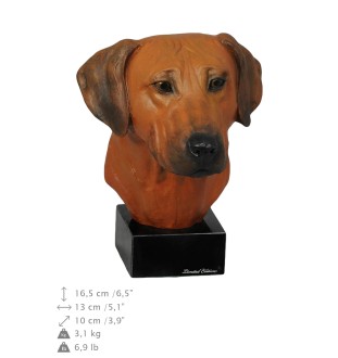 Rhodesian Ridgeback ręcznie pomalowana statuetka Art-Dog